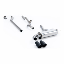 Milltek Sistema di scarico dal downpipe Audi Coupe UR quattro 1989-1991
