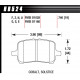 Pastiglie freno HAWK performance Pastiglie anteriori dei freni Hawk HB524N.740, Strada, min-max 37°C-427°C | race-shop.it