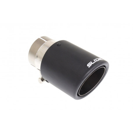 With one outlet Terminale di scarico SLIDE 89mm, enter 63,5mm | race-shop.it