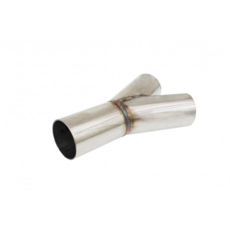 Riduttori a Y Scarico 45° riduzione 51/60mm, acciaio inox | race-shop.it