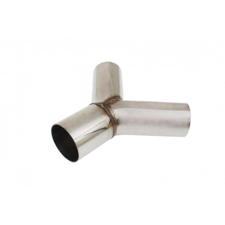Riduttori a Y Scarico 90° riduzione 51/63mm, acciaio inox | race-shop.it