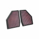 Filtri aria di ricambio per airbox originale Sostituzioni filtro dell`aria K&amp;N 33-3128 | race-shop.it