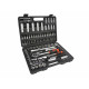 Set di bussole 1/2 and 1/4 Socket Set with Ratchets, Adapters and Extensions, 108 pcs | race-shop.it