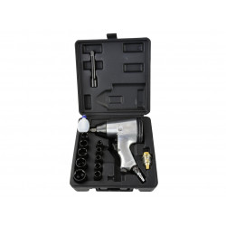 1/2" Air impact wrench with 8-27mm sockets 310 Nm