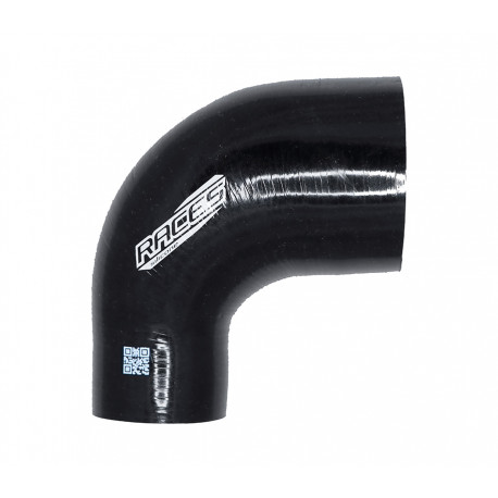 Gomiti riduttivi 90° Curva in silicone riduttiva RACES Silicone 90° - 57mm (2,25") a 76mm (3") | race-shop.it