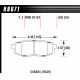 Pastiglie freno HAWK performance Rear brake pads Hawk HB671Z.628, Street performance, min-max 37°C-350°C | race-shop.it