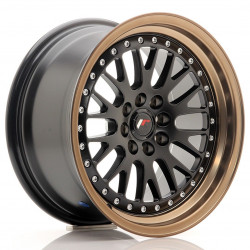 Cerchi JR JR10 16x8 ET20 4x100/108 Nero + Bronzo