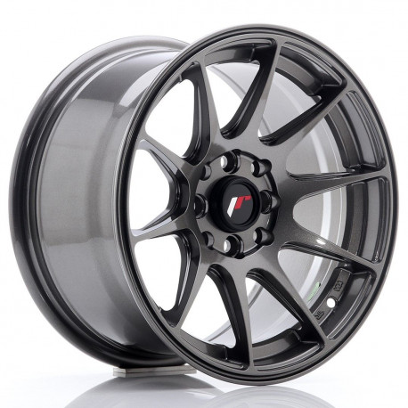 Cerchi in lega Cerchi JR JR11 15x8 ET25 4x100/108 Hyper Grigio | race-shop.it