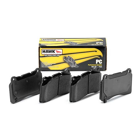 Pastiglie freno HAWK performance Pastiglie dei freni posteriori Hawk HB682Z.657, Strada, min-max 37°C-350°C | race-shop.it