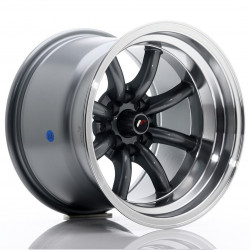 Cerchi JR JR19 15x10,5 ET-32 4x100/114 GunMetal
