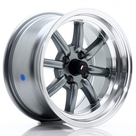 Cerchi in lega Cerchi JR JR19 15x8 ET0 4x100 Gun Metal | race-shop.it