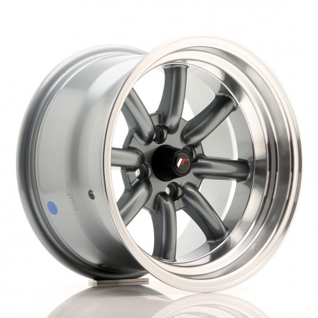 Cerchi in lega Cerchi JR JR19 15x9 ET-13 4x100 Gun Metal | race-shop.it