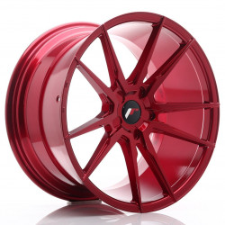 Cerchi JR JR21 20x11 ET30-50 5H BLANK Platinum Rosso