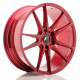 Cerchi in lega Cerchi JR JR21 20x8,5 ET40 5H BLANK Platinum Rosso | race-shop.it