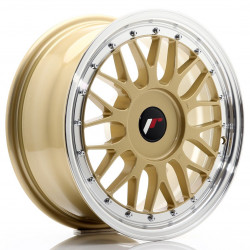Cerchi JR JR23 16x7 ET20-45 BLANK Oro con bordo lavorato