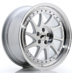 Cerchi JR JR26 18x8,5 ET35 5x100 Argento Lavorato