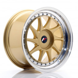Cerchi JR JR26 18x9,5 ET20-40 BLANK Oro con bordo lavorato