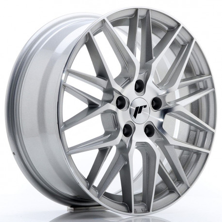 Cerchi in lega Cerchi JR JR28 17x7 ET40 5x114,3 Argento Lavorato | race-shop.it