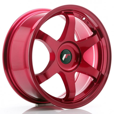 Cerchi in lega Cerchi JR JR3 17x8 ET35 BLANK Platinum Rosso | race-shop.it