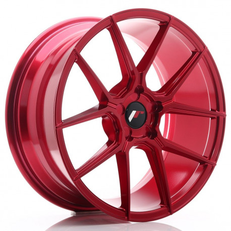 Cerchi in lega Cerchi JR JR30 19x8,5 ET20-42 5H BLANK Platinum Rosso | race-shop.it