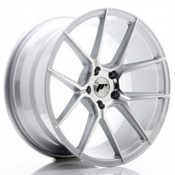 Cerchi JR JR30 19x9,5 ET35 5x120 Argento Lavorato