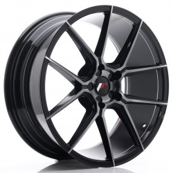 Cerchi JR JR30 20x8,5 ET20-42 5H BLANK Nero Brushed w/Tinted Face