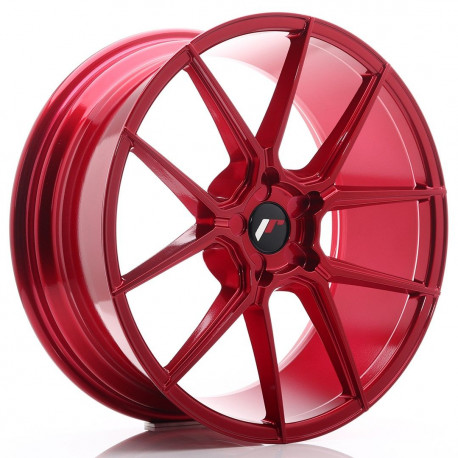 Cerchi in lega Cerchi JR JR30 20x8,5 ET20-42 5H BLANK Platinum Rosso | race-shop.it