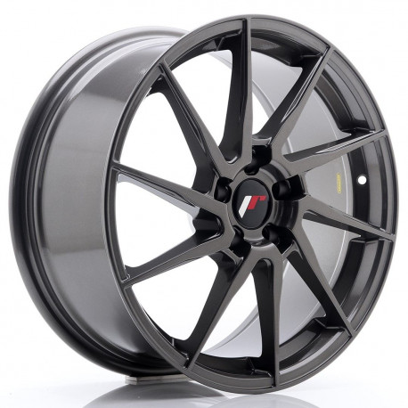 Cerchi in lega Cerchi JR JR36 18x8 ET45 5x114,3 Hyper Grigio | race-shop.it