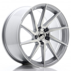 Cerchi JR JR36 19x9,5 ET45 5x112 Argento Brushed Face