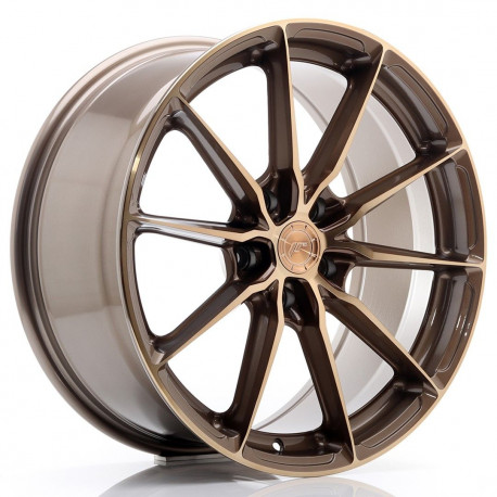 Cerchi in lega Cerchi JR JR37 19x8,5 ET35 5x112 Platinum Bronzo | race-shop.it