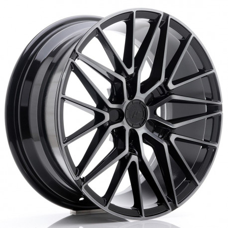 Cerchi in lega Cerchi JR JR38 18x8 ET35-42 5H BLANK Nero Brushed w/Tinted Face | race-shop.it