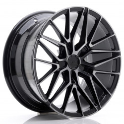 Cerchi JR JR38 18x9 ET20-45 5H BLANK Nero Brushed w/Tinted Face
