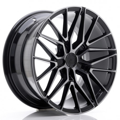 Cerchi in lega Cerchi JR JR38 18x9 ET20-45 5H BLANK Nero Brushed w/Tinted Face | race-shop.it