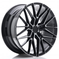 Cerchi JR JR38 19x8,5 ET35-45 5H BLANK Nero Brushed w/Tinted Face