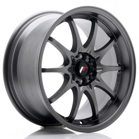 Cerchi in lega Cerchi JR JR5 17x8,5 ET35 5x100/114,3 Opaco Gun Metalal | race-shop.it