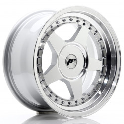 Cerchi JR JR6 16x8 ET10-30 BLANK Argento Lavorato