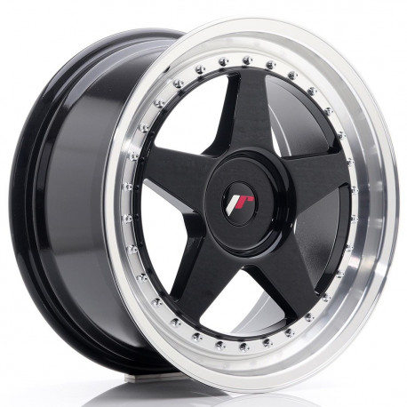 Cerchi in lega Cerchi JR JR6 18x8,5 ET20-40 BLANK Nero lucido | race-shop.it