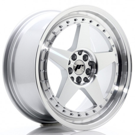 Cerchi in lega Cerchi JR JR6 18x8,5 ET35 5x100/120 Argento Lavorato | race-shop.it