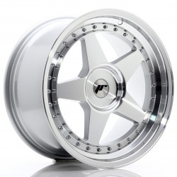 Cerchi JR JR6 18x9,5 ET20-40 BLANK Argento Lavorato