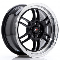 Cerchi JR JR7 15x7 ET38 4x100/114 Nero lucido