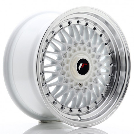 Cerchi in lega Cerchi JR JR9 16x8 ET25 4x100/108 Bianco con bordo lavorato | race-shop.it