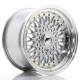 Cerchi in lega Cerchi JR JR9 16x9 ET20 BLANK Argento con bordo lavorato | race-shop.it