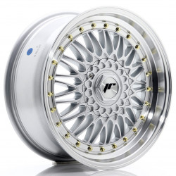 Cerchi JR JR9 17x7,5 ET35 5x108/112 Argento con bordo lavorato