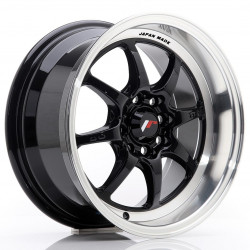 JR Wheels TF2 15x7,5 ET30 4x100/114 Glossy Black