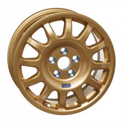 Racing wheel BRAID Fullrace T Acropolis 6,5X15” GOLD
