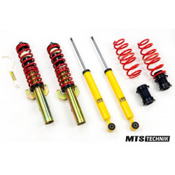 Coilover regolabili in altezza per la strada e il circuito MTS Technik Street per Skoda Fabia II Kombi 10/07 - 12/08
