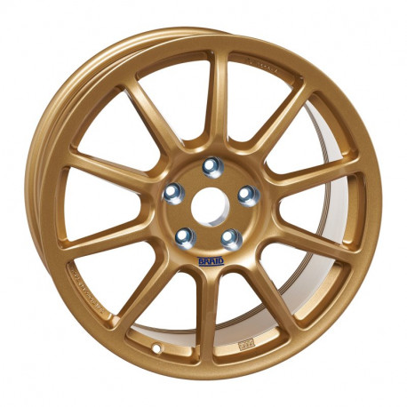 Cerchi in lega Racing wheel BRAID Fullrace A 8X18" GOLD | race-shop.it
