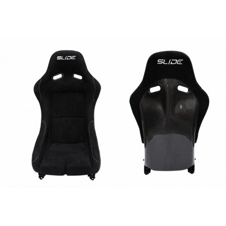 Sedili sportivi senza approvazione FIA Sedile sportivo SLIDE RS Carbon Nero S | race-shop.it