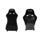 Sedili sportivi senza approvazione FIA Sedile sportivo SLIDE RS Carbon Nero M | race-shop.it