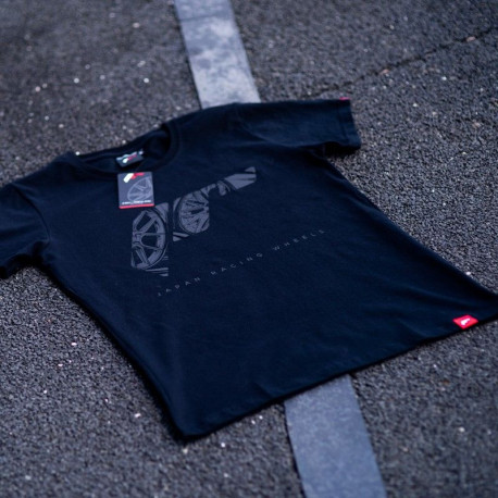 Magliette Men`s t-shirt JAPAN RACING JR logo, Black | race-shop.it